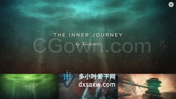 AE模板下载-戏剧化设计内心旅程电影短片宣传标题预告片