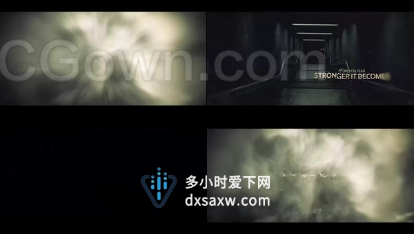 恐怖开场冒险事件惊悚电影预告片-AE模板下载