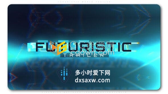 网络体育赛事活动宣传制作数字标题科学科研技术开幕式军事推广幻灯片-AE模板
