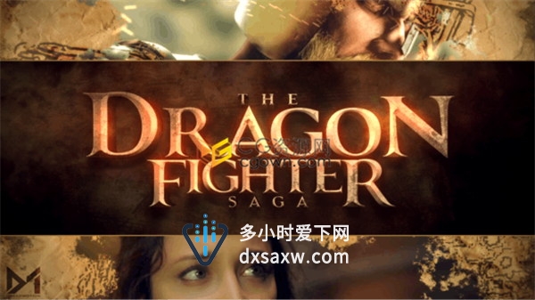 史诗战士冒险动作电影预告片或幻想游戏宣传视频效果制作-AE模板下载