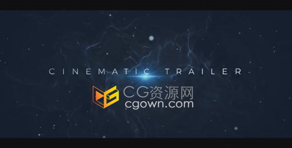 悬疑史诗动作电影故障效果快速文本开场标题预告片-AE模板下载