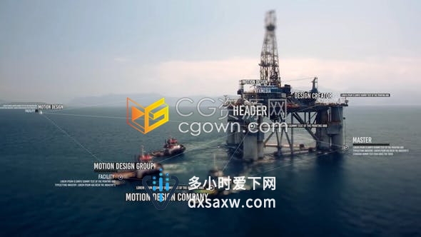 高达8K各种分辨率85种实用场景自由角度多线呼出文字标题注释跟踪动画-AE模板