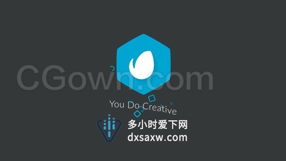 色彩丰富简约迷你独特时尚社交LOGO展示动画-AE模板下载