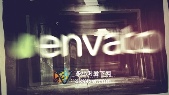 史诗般故障快速LOGO开场动画短片视频片头效果制作-AE模板