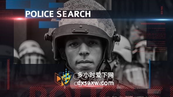 AE模板-电视军事新闻视频片头八一中国解放军建军节90周年纪念