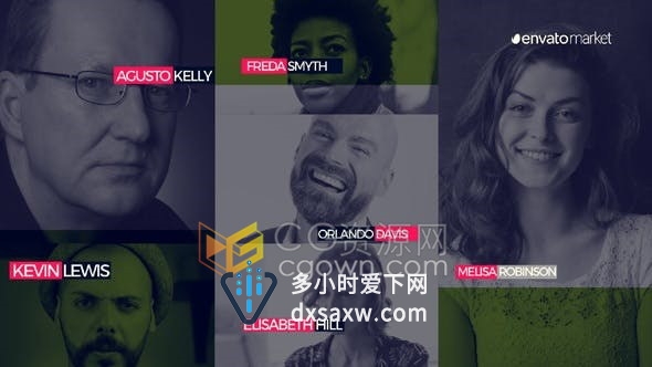 AE模板-企业会议宣传片公司商业介绍开场白视频动画