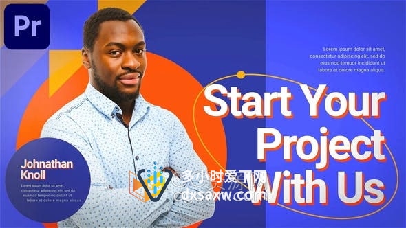 AE与PR模板-机构宣传片建设经营业务商业咨询公司介绍视频