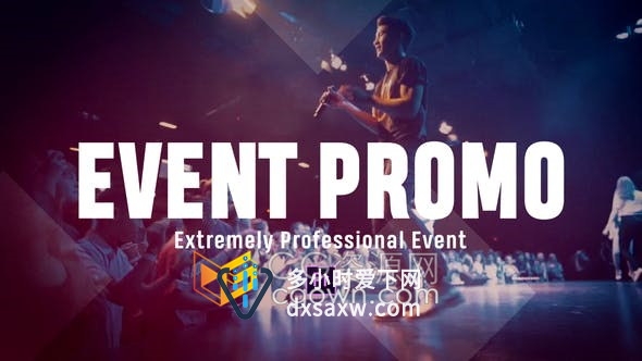 演唱会活动宣传商业会议培训讲座介绍视频-PR/AE模板工程