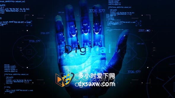 AE模板-Technology Company科技公司宣传片通讯连接网络军事科幻时间线视频