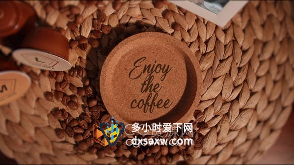 AE模板-咖啡店品牌宣传视频Coffee Slideshow Promo