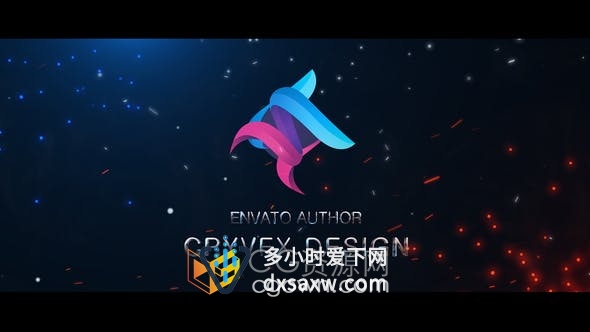 AE模板-充满活力霓虹灯金属钢强力烟雾视觉冲击文字动画预告片