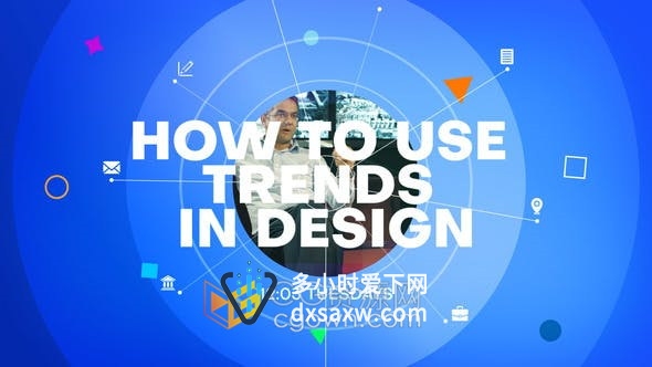 商业活动公司企业会议介绍开场短片视频片头制作-AE模板