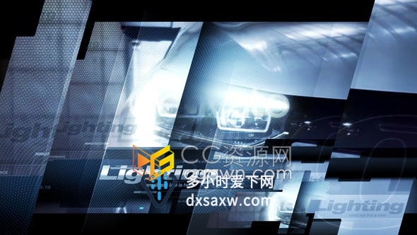 运动体育竞赛车展活动广播新闻包装宣传片-AE模板下载