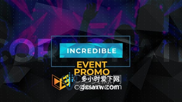 时尚多彩风格商业活动培训演讲庆典仪式宣传幻灯片-AE模板