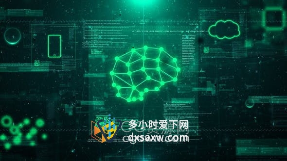 AE模板-网络安全数字信息互联网创新物联网技术AI智慧宣传片头视频