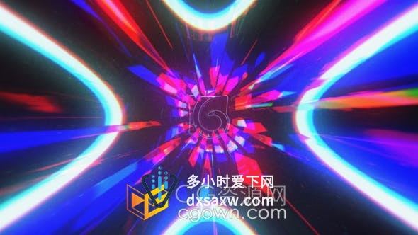Glitch Distortion Logo效果不错故障失真扭曲变形标志视频片头-AE模板
