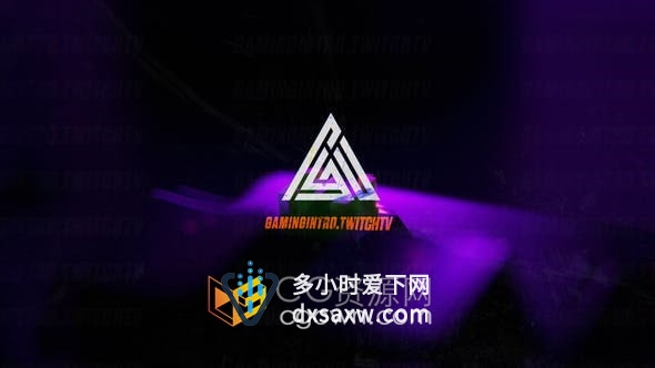 AE模板-电子竞技体育广播在线游戏玩家介绍专业VR游戏赛事宣传视频片头