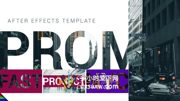 Stomp Promo After Effects模板快速简介演示文稿音乐剪辑幻灯片视频片头