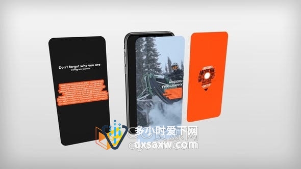 AE模板-26组媒体短视频介绍字幕动画小视频片头