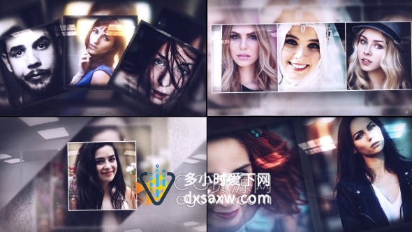 AE模板-制作照片动画幻灯片视频相册Photo Slideshow