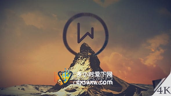 AE模板-山地电影节视频片头Mountain Film Logo