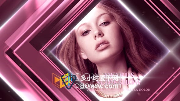 豪华照片幻灯片适合公司颁奖晚会婚礼活动视频时尚摄像介绍动画-AE模板