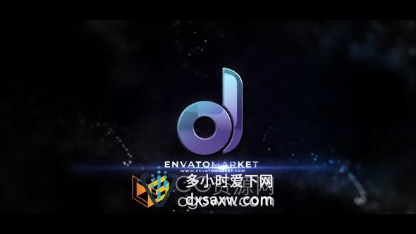 AE模板-精美3D LOGO动画视频片头制作
