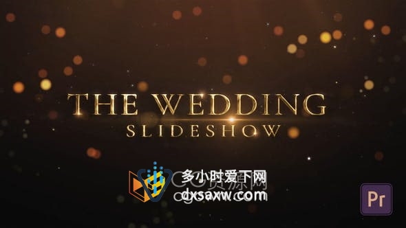 AE与PR模板-婚礼幻灯片婚礼MV视频制作工程