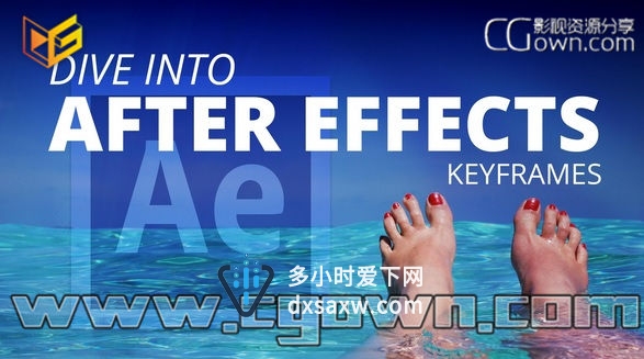 AE教程 运动图形动画关键帧技术基础核心培训视频教程