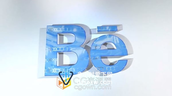 AE模板-简单绘图标志挤出填充色彩动画效果LOGO片头