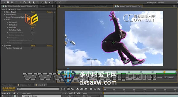 After Effects中创造完美的超级慢动作(升格降格)视频效果教程