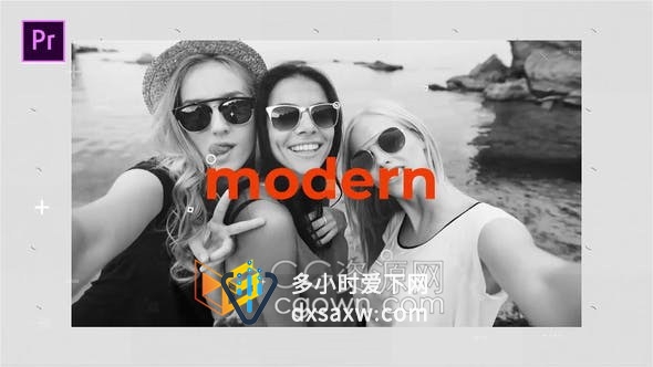 PR模板-现代时尚魅力商业宣传片时装周促销抖音小视频活动预告
