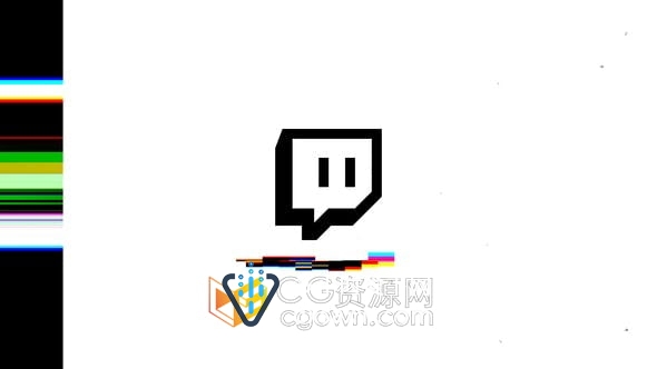 PR模板-抖音快手故障标志LOGO片头
