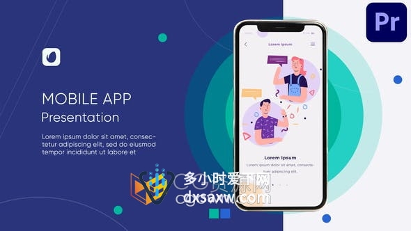 PR模板-手机移动APP应用程序软件介绍宣传动画视频