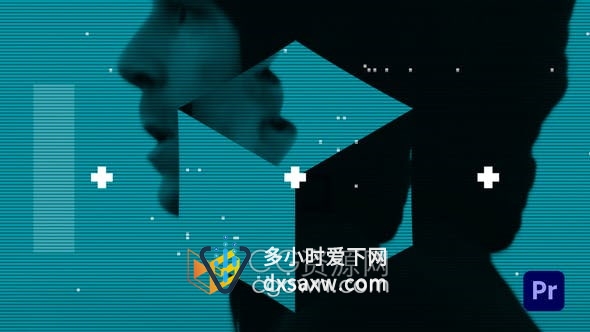 PR模板-MMA拳击格斗体育赛事运动宣传片故障文本动画活动预告片