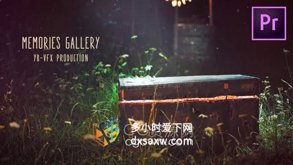 PR模板-充满回忆影片与大家分享照片展示动画视频相册