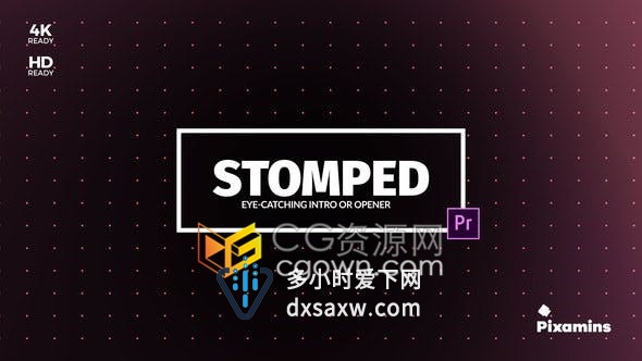 Premiere模板制作拍手节奏动感开场介绍文字动画宣传视频片头-PR模板下载