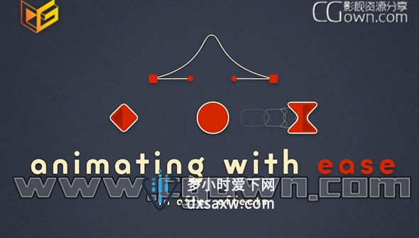 AE视频教程 运动图形特效与关键帧辑器实用性训练视频教程