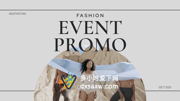 AE模板-时尚活动介绍视频片头Fashion Event Promo