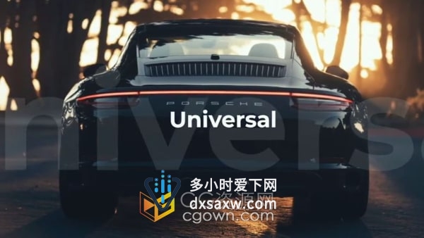 跺脚节奏文字快闪时尚片头AE模板