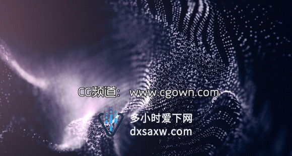 C4D和AE –使用Trapcode Form插件OBJ文件制作华丽的粒子效果教程