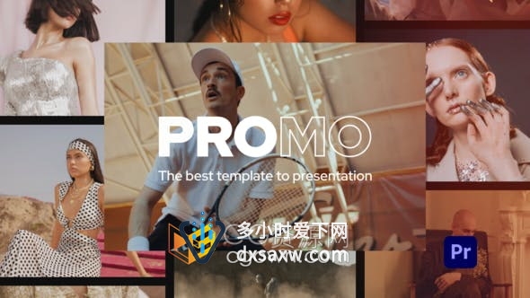 PR模板-开场视频片头制作时尚旅游体育运动宣传