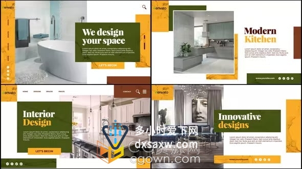 AE模板-室内设计机构建筑装饰家居用品公司家具店企业宣传视频