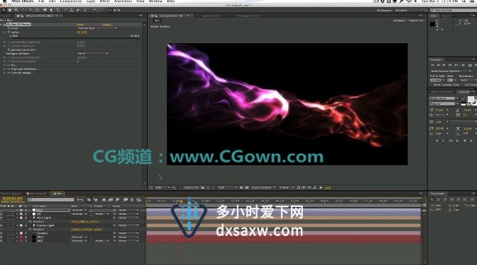 AE使用Trapcode Mir创建抽象对象和小技巧教程