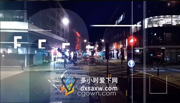 多个角度报道新闻事件故事突发新闻开场白AE模板
