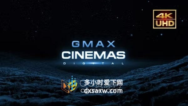 AE模板-iMax数字电影标题开场公司徽标介绍颁奖典礼片头演示