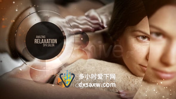AE模板-适合制作美容院水疗沙龙足浴按摩中心宣传视频