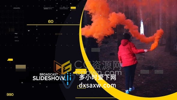 PR模板-视频宣传片企业优雅介绍图文幻灯片