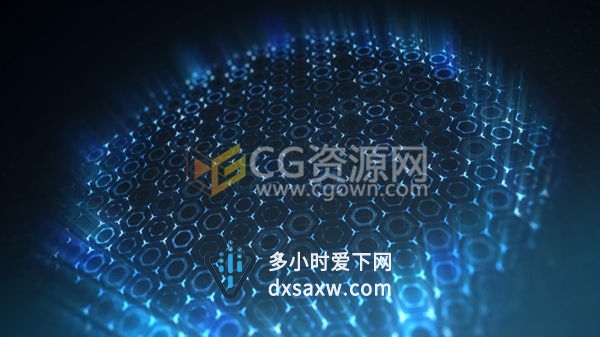 AE学习教程六边形网格图案特效动画 制作附加Utility Box v1.6脚本