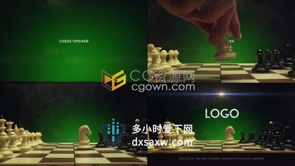 AE模板-国际象棋锦标赛开场白Chess Opener